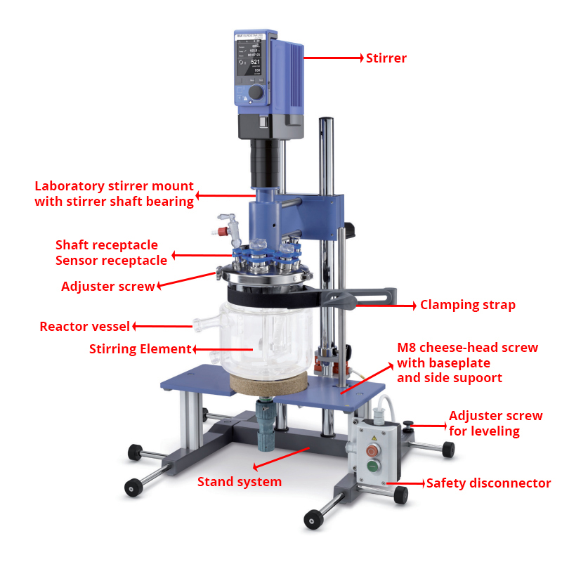 Ika Lr St High Viscosity Reactor Ika Lr St